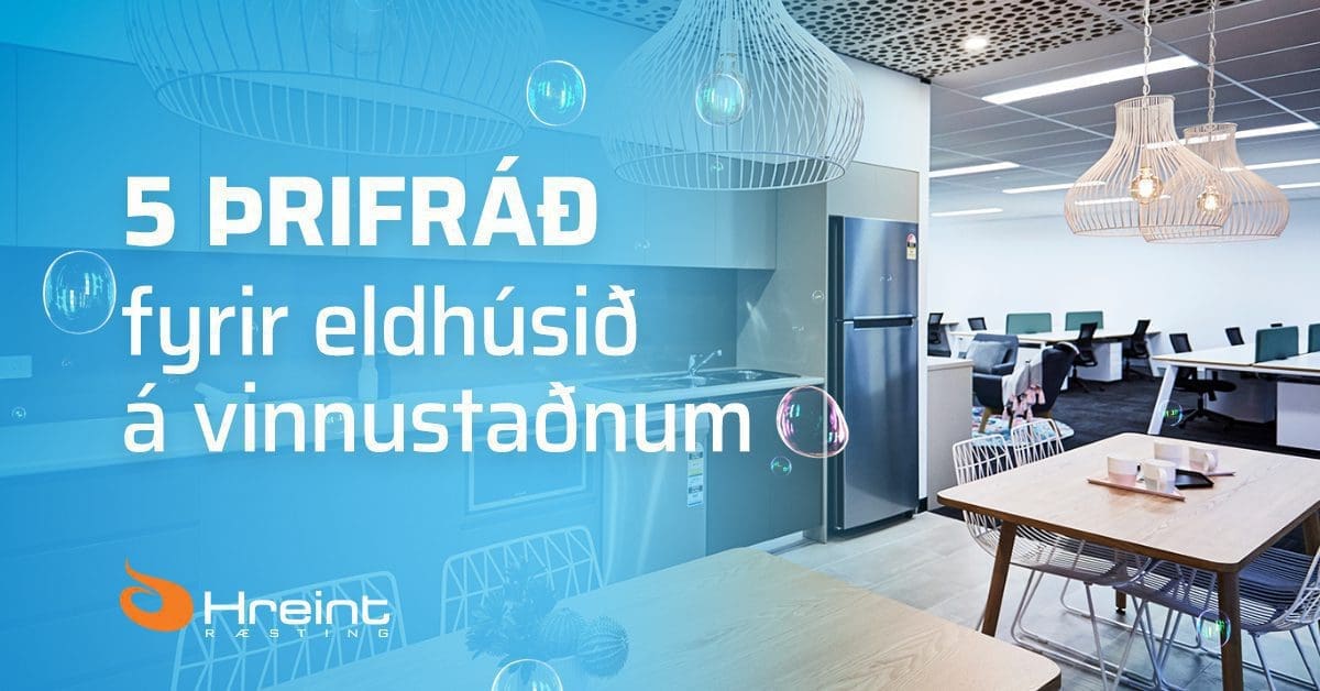 5 þrifráð fyrir eldhúsið